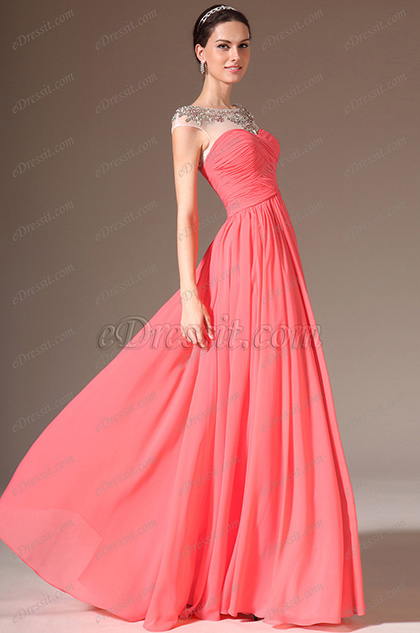2014 Nuevo Neto Arriba Escote Redondo Largura Completa Vestido Formal 2014 Nuevo Neto Arriba Escote Redondo Largura Completa Vestido Formal