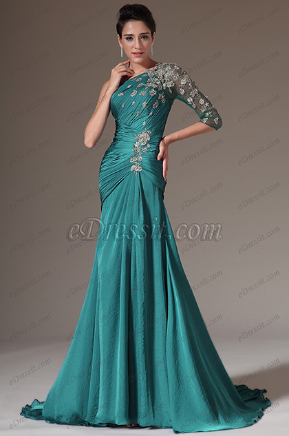 stylish evening gown