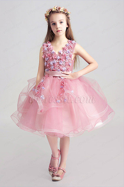 wedding flower girl frock