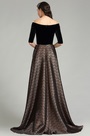 Off the Shoulder Black Dress Formal for Women