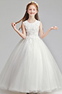 Romantic Wedding Flower Girl Party Dress