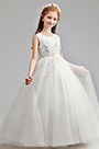 Romantic Wedding Flower Girl Party Dress