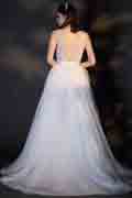 Shiny Hand-Made Beads&Sequins Sparkle Wedding Bridal Dress