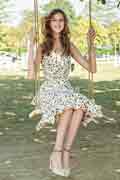 Summer Women Ruffle Midi Dress Leopard Floral Dress