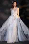 Shiny Hand-Made Beads&Sequins Sparkle Wedding Bridal Dress
