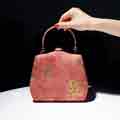 Women Vintage Flower Clutch Bag Evening Purse